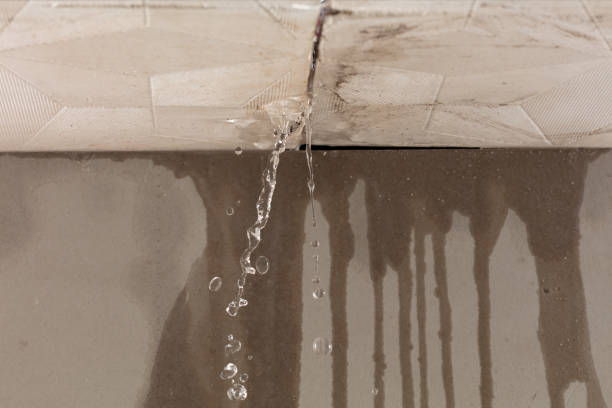 Professional Commercial Water Damage Restoration technician working in Montgomery, PA